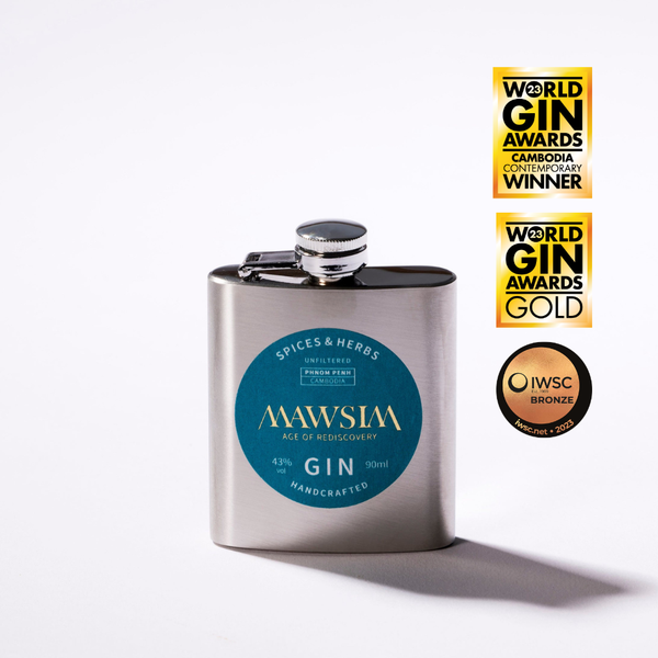 GIN｜Spices & Herbs Hip Flask 90ml