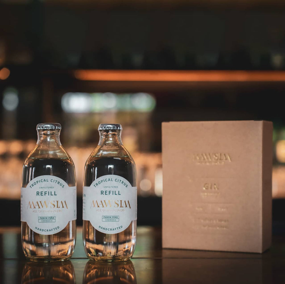 MAWSIM GIN REFILL 2 Bottles | MAWSIM CRAFTED GIN ＆ PEPPER